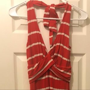 Maxi halter dress